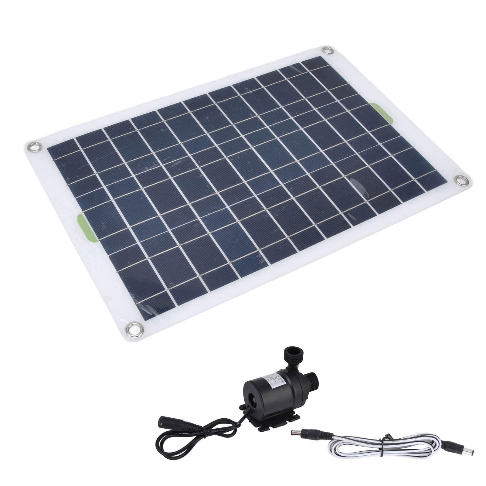 High Efficiency Solar Pond Pump and Solar Fountain Kit for Garden Ponds with Large Water Volume and Strong Performance