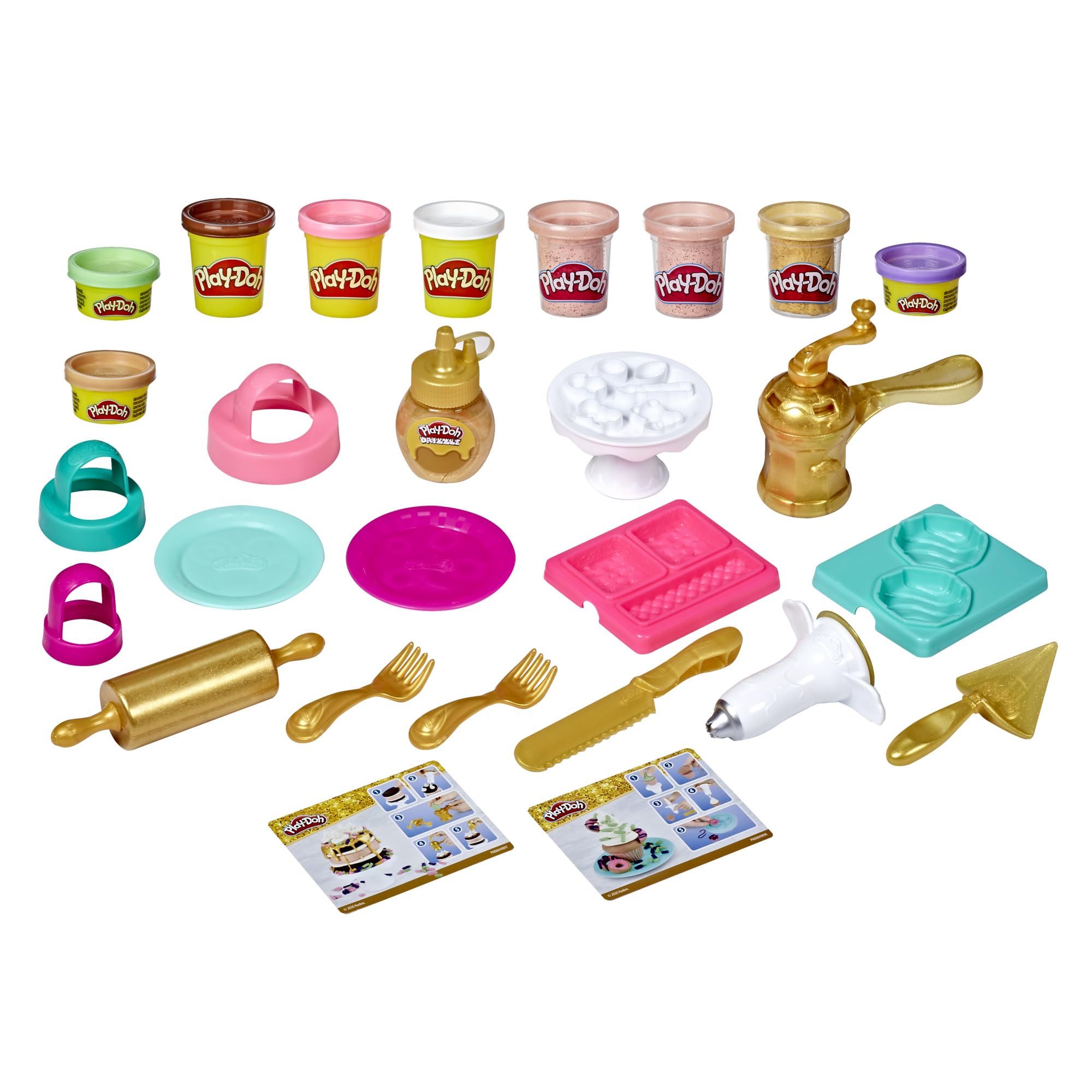 Hasbro E9437 Play-Doh Collection Gold Star Baker Playset, Multi