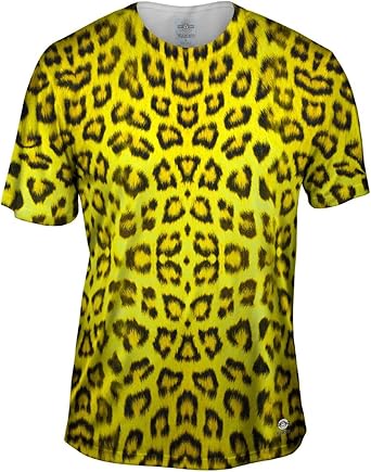 yellow leopard blouse