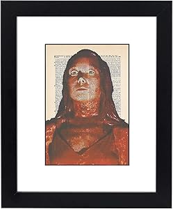 Stephen King's Carrie Dictionary Art Print | Horror Movie Decor | Horror Movie Poster
