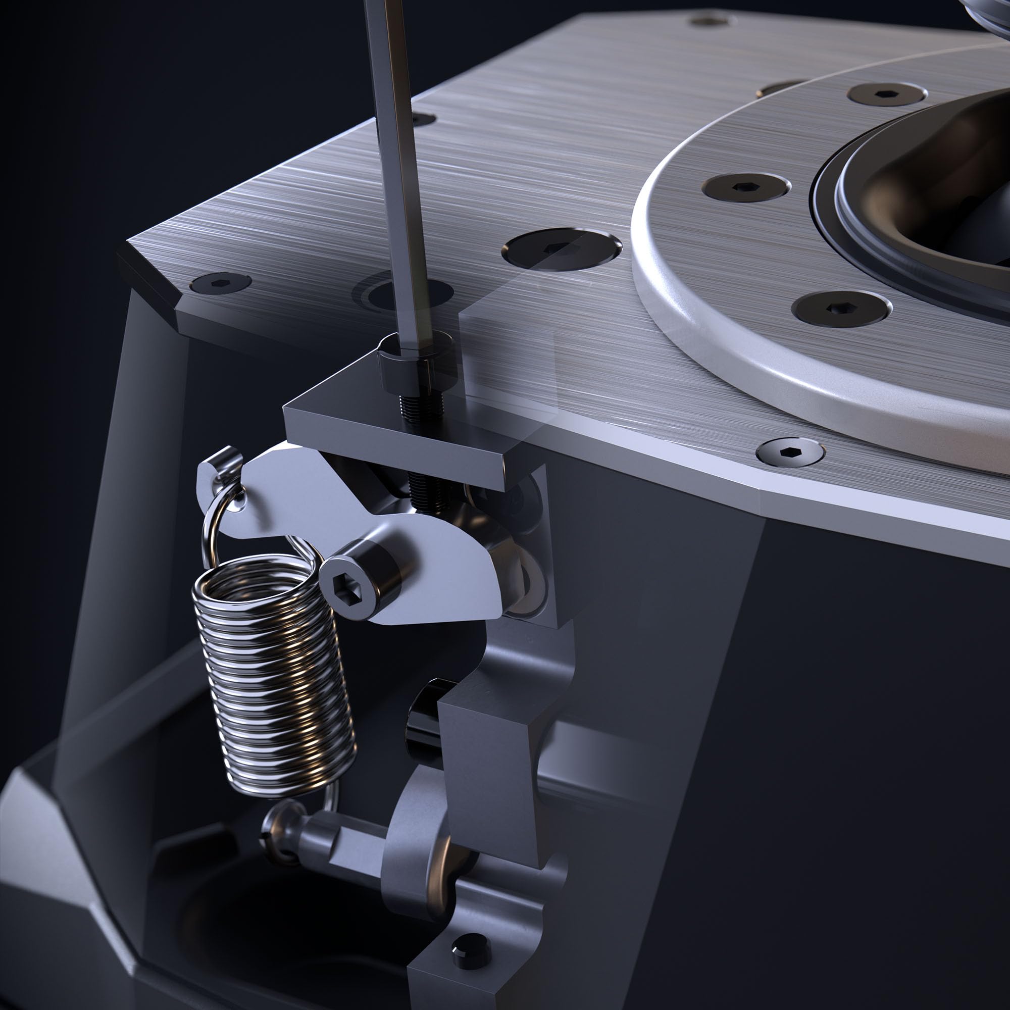 Thrustmaster AVA F/A-18 Super Hornet Flightstick, modulare Basis für Flugsimulations-Joystick auf dem PC, Nachbildung des F/A-18C Hornet-Kampfflugzeug-Flightsticks im Lieferumfang enthalten 2