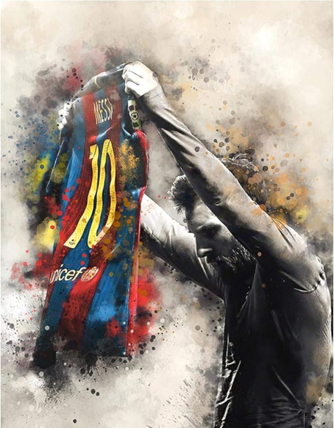 Praline Art Frame リオネル·メッシ & ディエゴ·マラドーナ