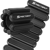Spectent Wrist Weights for Women, Adjustable Ankle Weights for Women. | Removable Steel Bars, Soft Silicone, Sweat-Resistant Weighted Bracelets for Pilates, Walking and Workouts