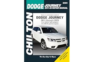 Haynes Dodge Journey (2011–2020) Chilton Repair Manual | Covers 2.4L EDS/ED7 & 3.6L ERB Gas Engines – Maintenance, Repair & W