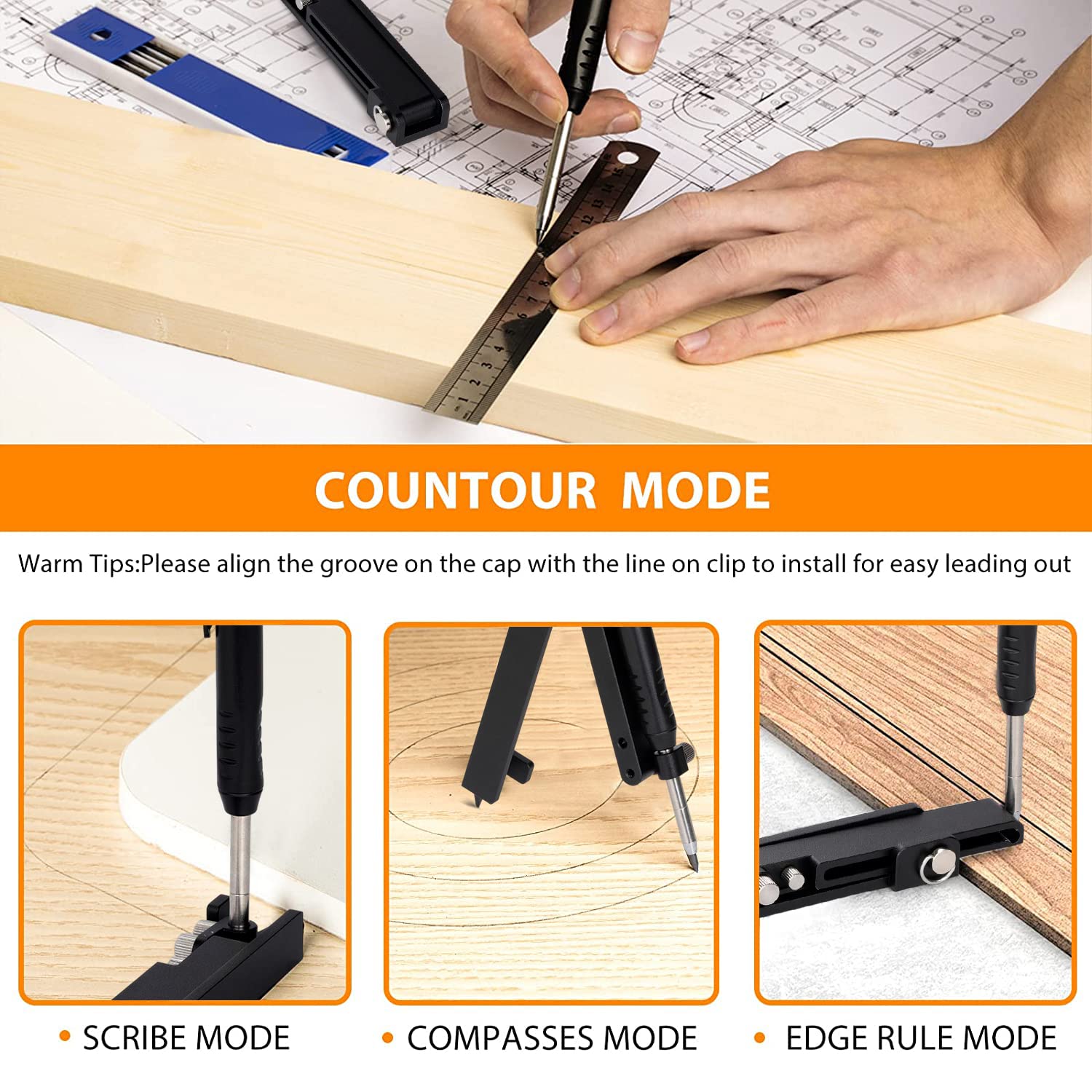 Mua Saker Multi-function Scribing Tool- Construction Pencil- Aluminum ...