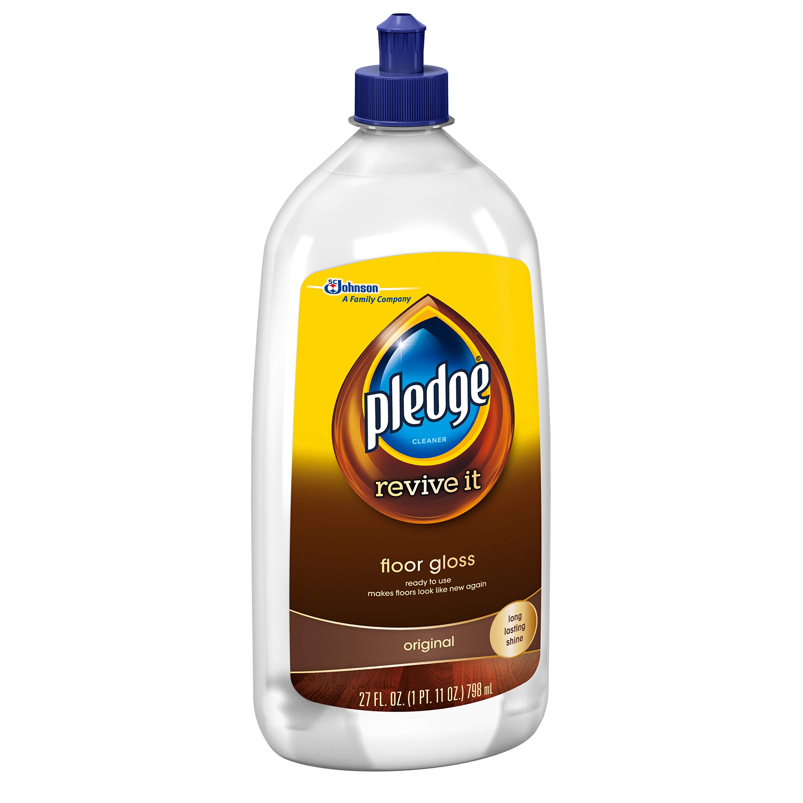 Pledge 11182 Revive It Floor Gloss, 27 Ounce, Clear Transparent Liquid on Galleon Philippines