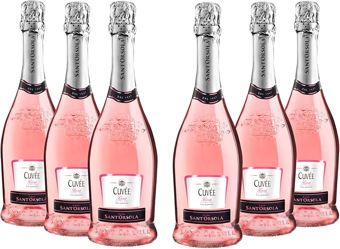 Sant Orsola Sekt Cuvee Rosa Trockene 6 Flaschen Rose 6 X 0 75 L Amazon De Bier Wein Spirituosen