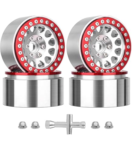 Aluminum Wheels For Tamiya Grasshopper/Hornet/Super Champ Frog/Sand Scorcher - Foto 7