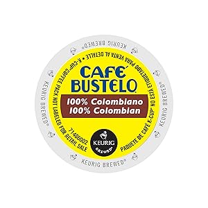 Café Bustelo 100 % Colombian Coffee 96 K Cup Packs