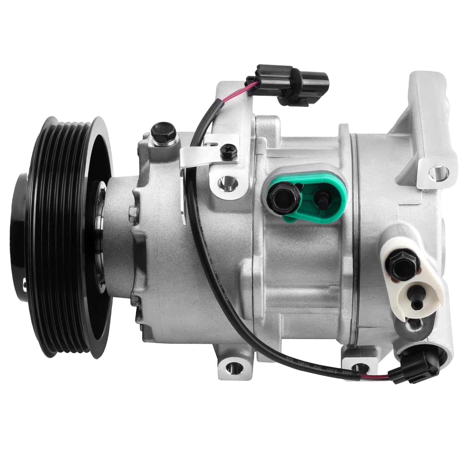 Photo 1 of AC Compressor Compatible with Rio Accent 2012 2013 2014 2015 2016 2017 Pre-filled with Compressor Oil Replace 977011R100