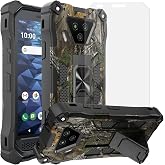 Ailiber for Kyocera DuraForce Ultra 5G/UW E7110 Magnetic Case-Camouflage | for Magnetic Car Mount, with Screen Protector, Stable Stand Holder Military-Grade Armor Full Body Protective Cover