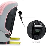 Kinderkraft Safety FIX 3 PRO I-Size Car Seat Pink 76-150 cm Isofix Top Tether view 5