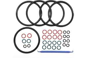 (5 sets) Captain O-Ring Gasket Set for Cornelius Home Brew Keg [w/ o-ring pick]