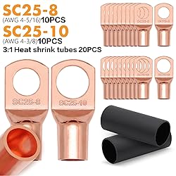 Jeemiter 4 Gauge Wire Copper Clad Aluminum