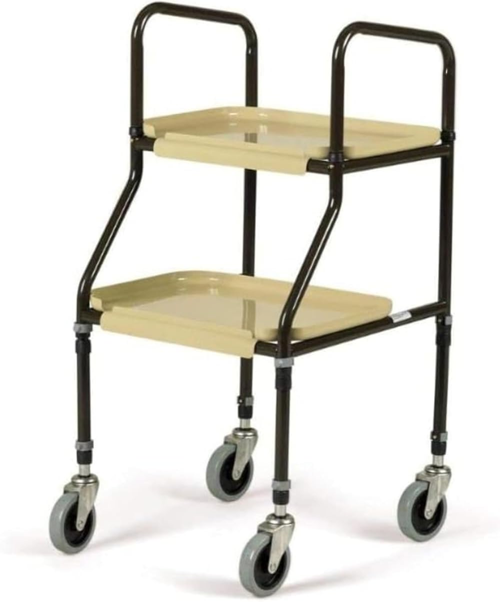 Homecraft Shelf Mobility Trolley Height Adjustable Walker with Wheels