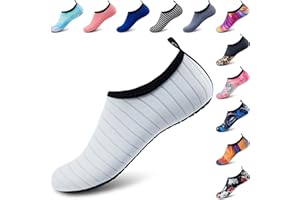 Deevike Water Shoes for Women Men Barefoot Quick-Dry Aqua Socks Slip-on for Beach Swim Surf Yoga Exercise