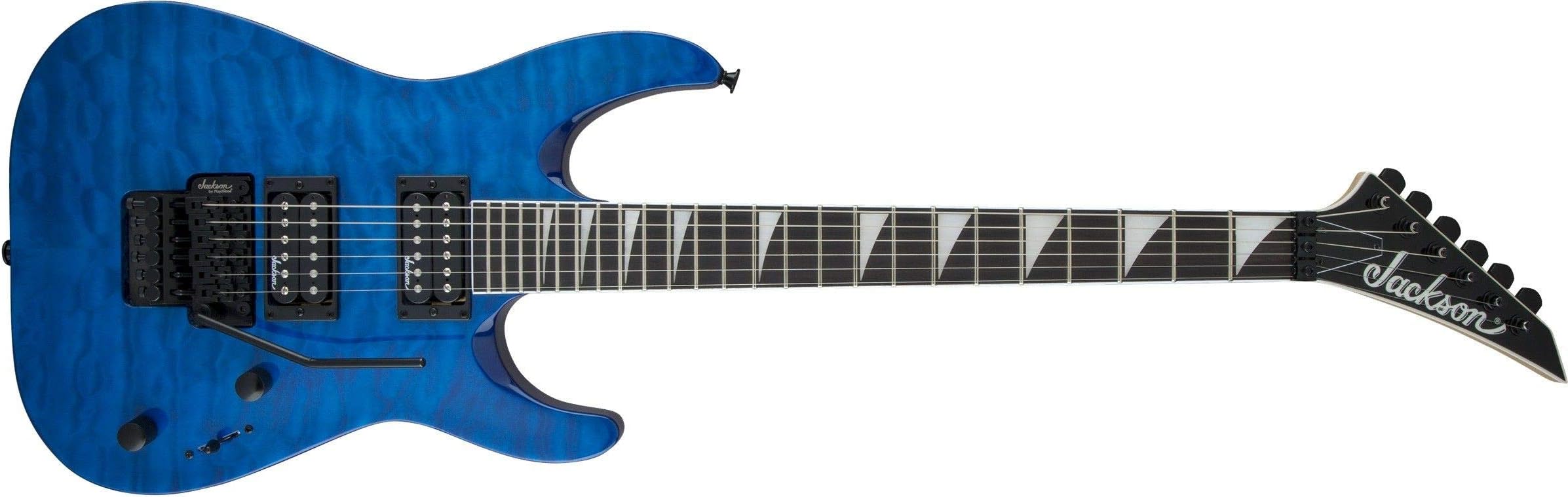Jackson JS32Q Dinky DKA Transparent Blue - Electric Guitar