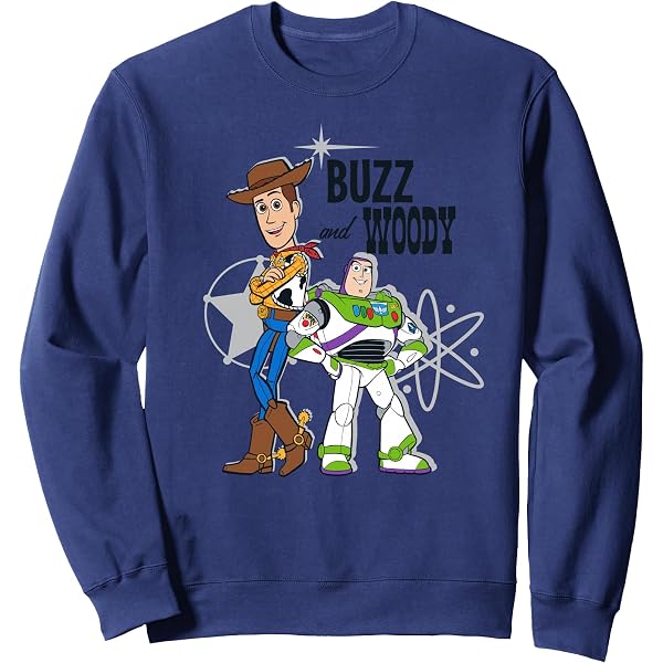 Amazon.com: Disney Pixar Toy Story Buzz and Woody Sweatshirt