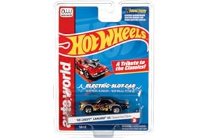 AW AUTO WORLD Auto World Hot Wheels Flames Xtraction - 1969 Camaro SS HO Scale Slot Car