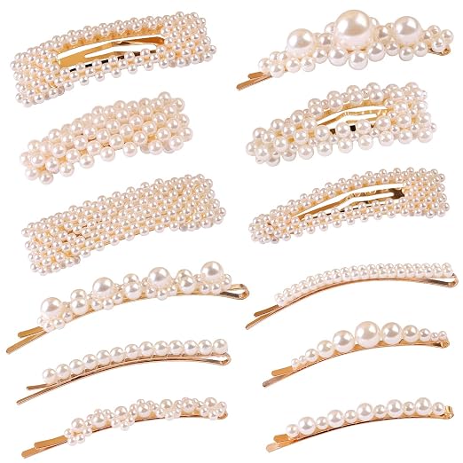 Amazon Finds: Pearl Barrettes