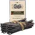 16 oz (1 lb) Organic Madagascar Whole Vanilla Beans, Grade A Vanilla Pods, Premium Vanilla Beans for Making Extract & Baking - Cook’s
