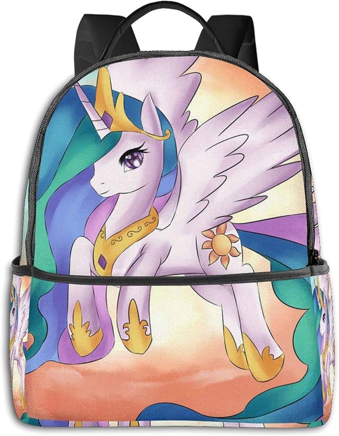 My Little Pony cute cartoon Backpack Student Bag Unisex School Rucksack