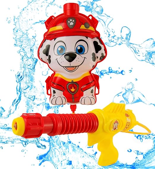 PAW PATROL Marshall Water Blaster Backpack Portable Water Gun With
