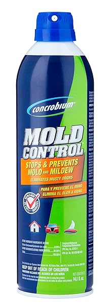 CONCROBIUM MOLD CONTROL AEROSOL, 14.1 OZ – ELIMINATES...