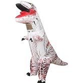Inflatable Dinosaur Costume for Kids and Adults, Blow Up Party Suit | for Halloween Cosplay Party,Fancy T-rex Costume Outfit