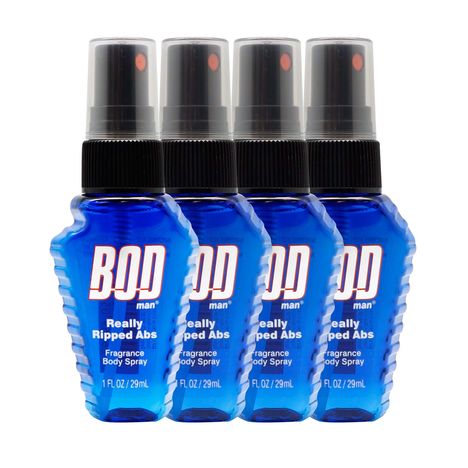 Bod Man Really Ripped Abs Body Spray 1oz (4 PACK!!) Beauty