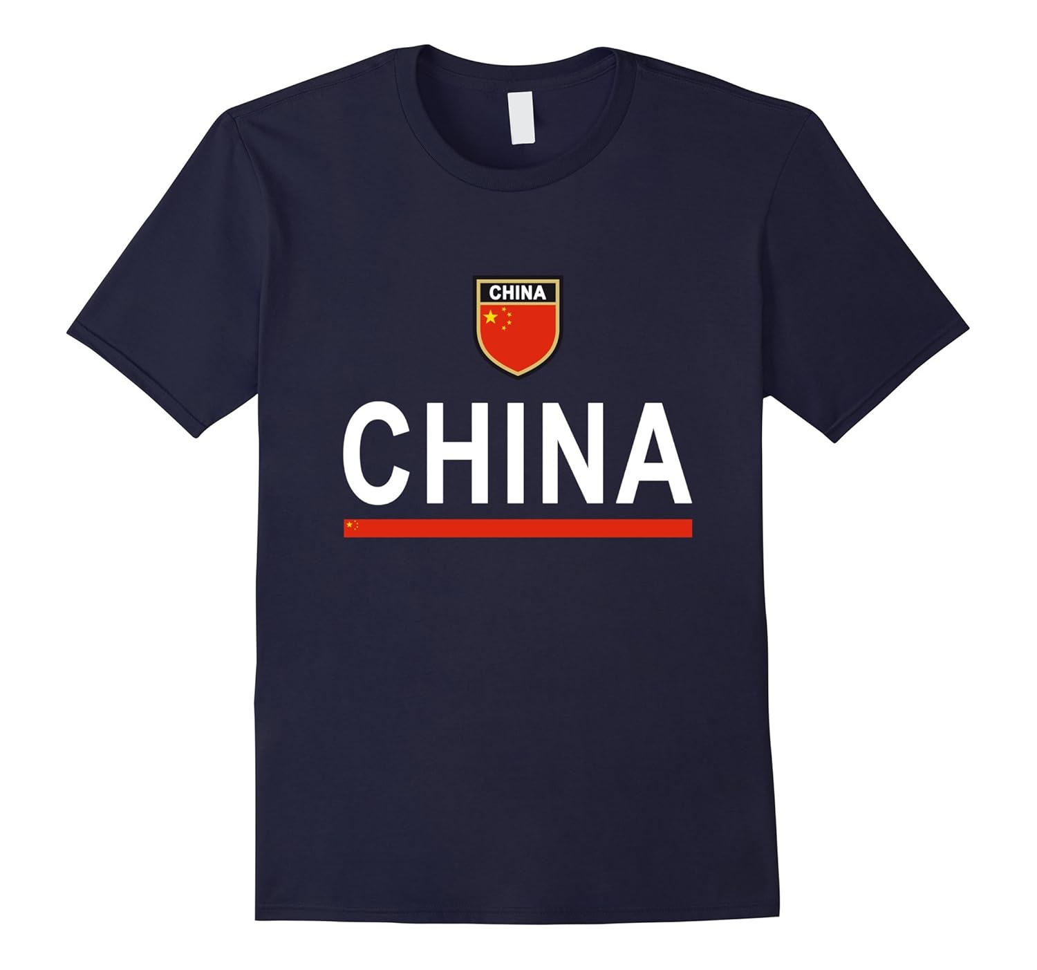 China Pride Soccer T-Shirt - Chinese Retro Football Jersey-ANZ