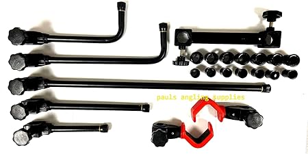 fishing chair with feeder arm