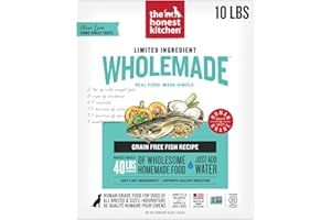 The Honest Kitchen Wholemade™ Dehydrated Limited Ingredient Fish Dog Food, 10 lb Box