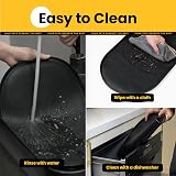 Conlun Cat Food Mat 60x40 cm Silicone Non-Slip Waterproof Bowl Mat view 6