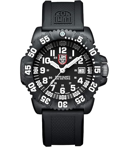 Amazon.com: Luminox Navy Seal Mens Watch Black Dial (XS.3501/3500