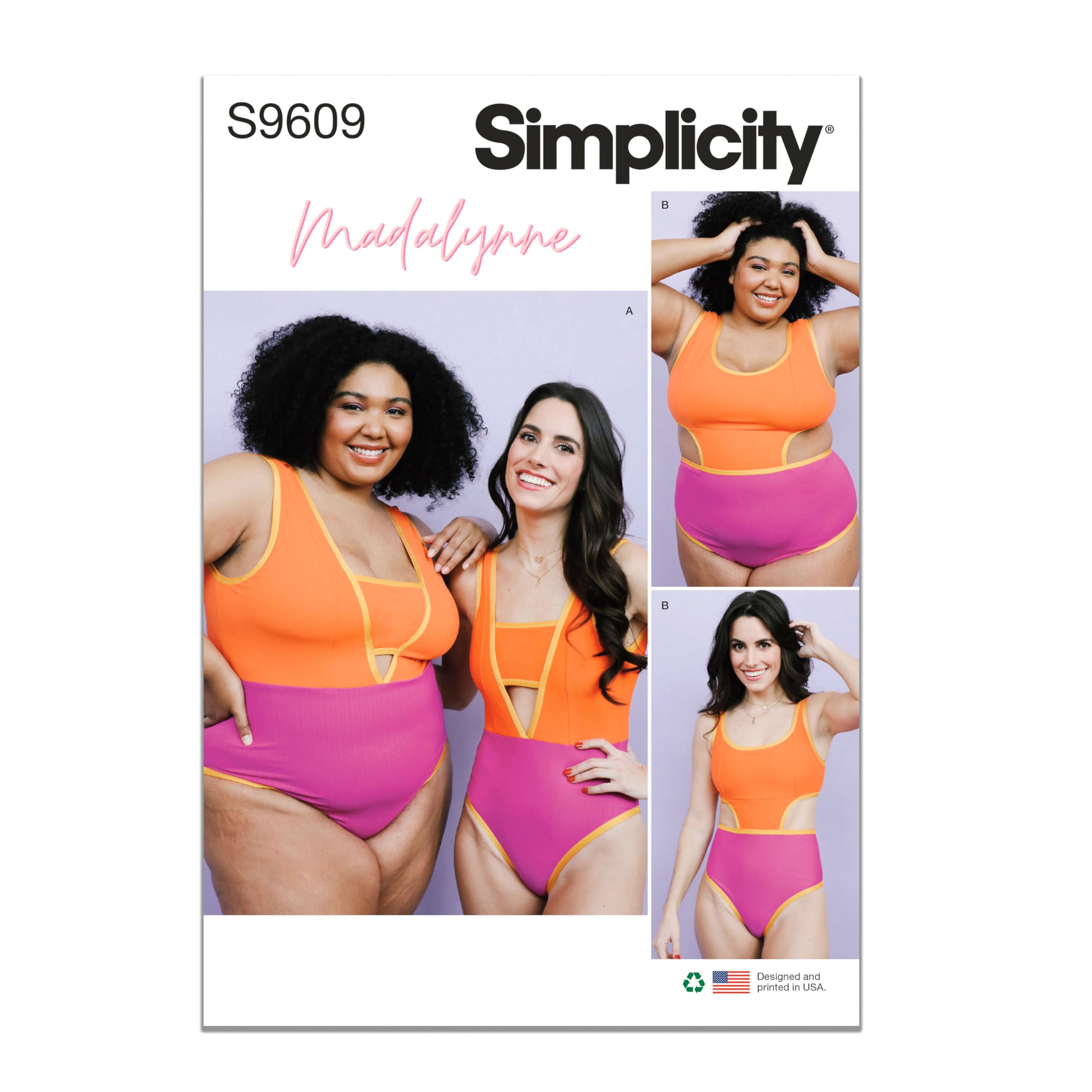 Simplicity SS9609A Misses/Plus Size Sportswear A