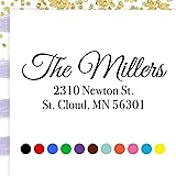 ExcelMark Personalized Return Address Stamp