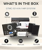 Grouptronics CD Player HiFi System Radio USB MP3 Clock Alarm Remote Wall Mount view 8