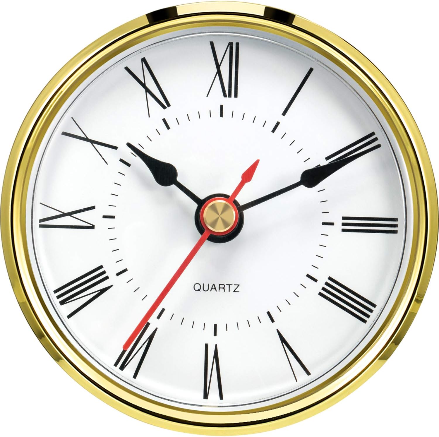Hicarer 2.8 Inch/ 70 mm Round Quartz Clock Insert, Clock