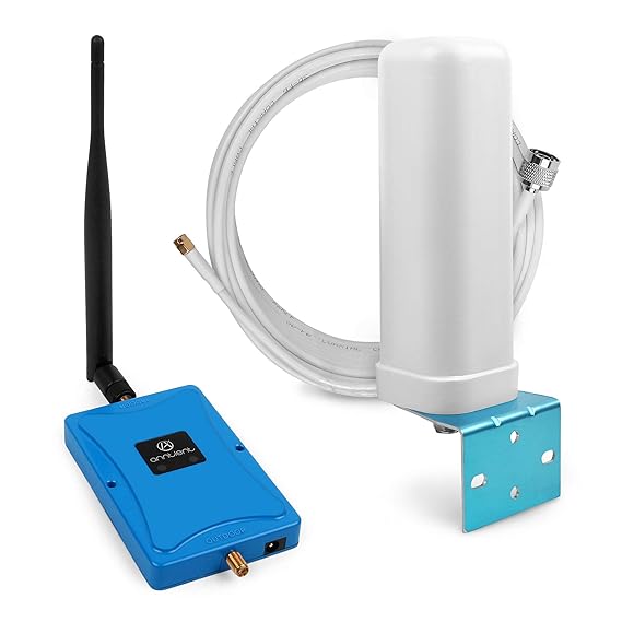 ANNTLENT Handy Signalverstärker 800MHz (Band 20) und 2600MHz (Band 7) Boost LTE 4G Dual-Band-Signalverstärker für Multiuser