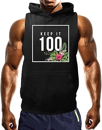 interstate apparel sleeveless hoodie
