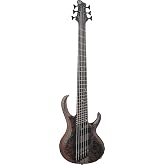 Ibanez Bass Workshop BTB806MS Multi-scale 6-string Bass Guitar - Transparent Gray Flat