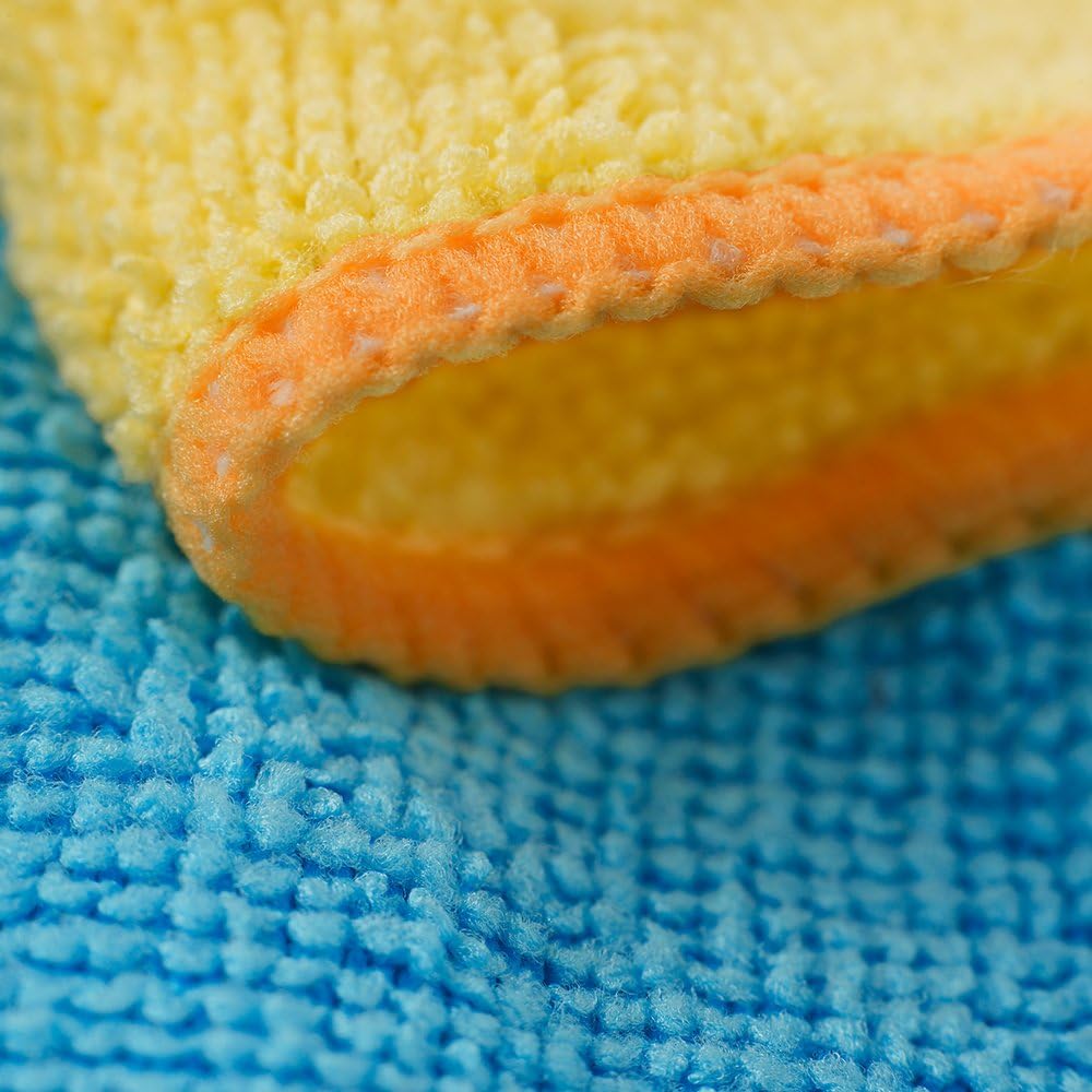 Spontex Microfibre Cloths for Cleaning, Patterned (Letter Print), 30 centimeters x 30 centimeters - Image 5