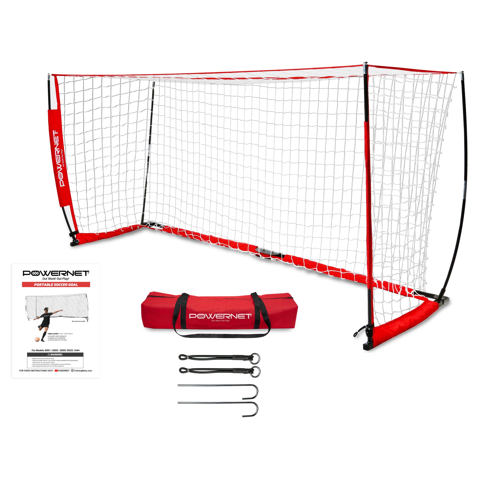 Mua PowerNet Carli Lloyd Soccer Goal, Portable Net Collapsible Metal ...