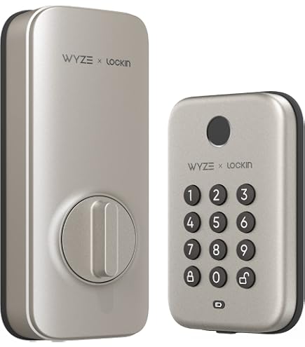 Wyze WiFi & Bluetooth Enabled Smart Door Lock, Wireless & Keyless 