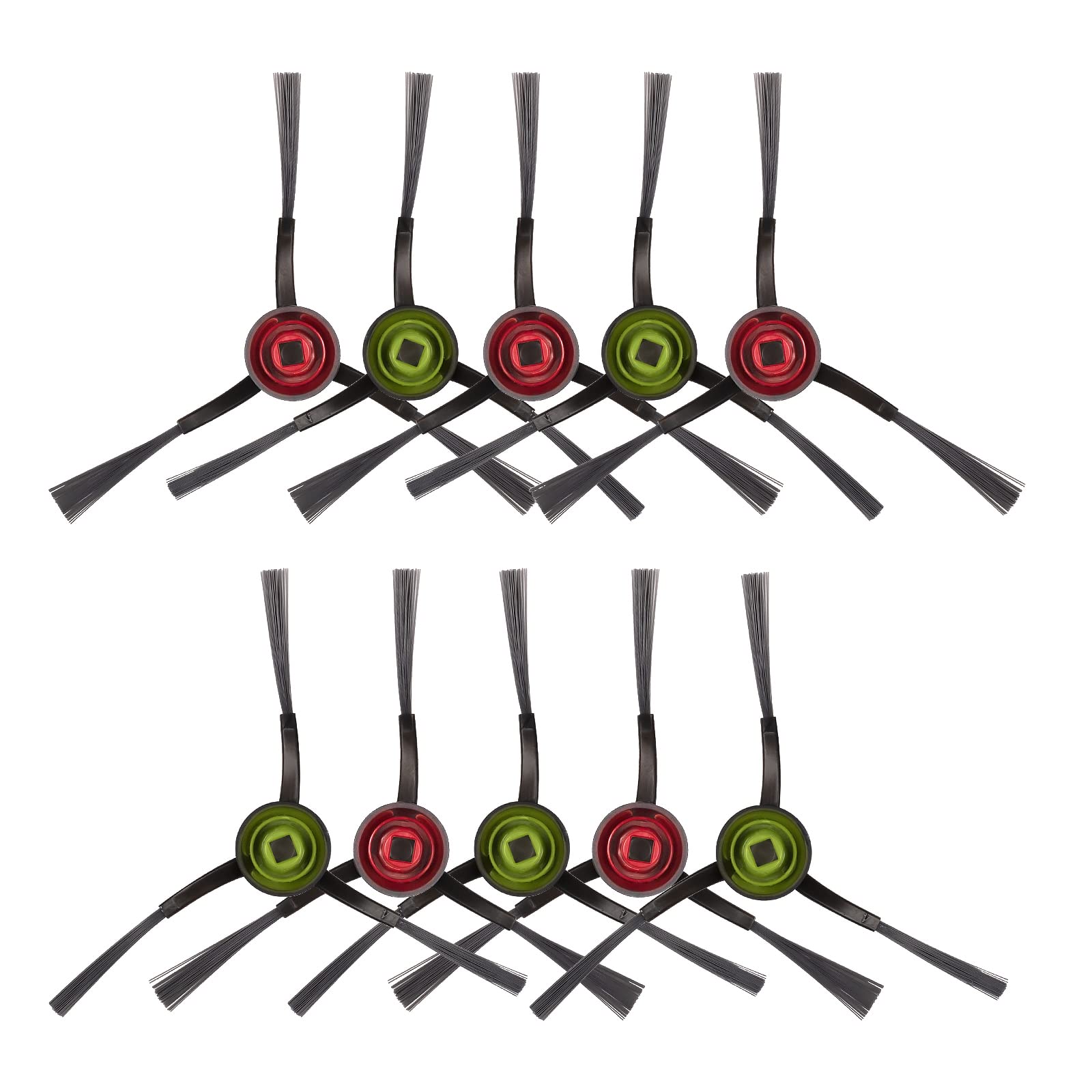 Photo 1 of (10 Pieces) N10 Side Brush Replacement Parts for Robot Vacuum Ecovacs DEEBOT OZMO N10 N10 Plus 920 950 T8 AIVI Max T9 T5 N5 N7 N8+ N8 Pro N8 Pro DX55 DX93 DJ65 Side Brushes 5 Pairs s