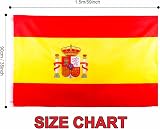 YAAVAAW 5x3ft Large Spanish Flag National Pride Outdoor Decor view 2