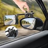 SUPAREE Caravan Towing Mirrors Pair Clip On Adjustable Extension Mirrors view 5