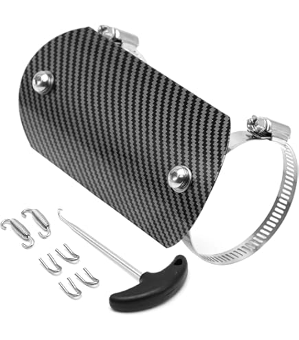 FMF Powerbomb ヒートシールド（ヒートガード） FMF TITANIUM MEGABOMB HEADER HEAT SHIELD (UNIVERSAL) 040692