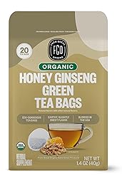 FGO Organic Honey Ginseng Green Tea, Eco-Conscious